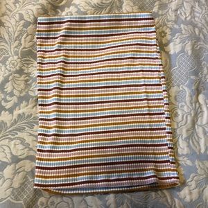 Striped skirt